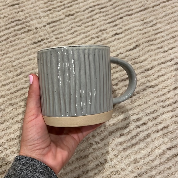 PRICE FIRM Anthropologie Blue Ceramic Mug - Picture 4 of 4
